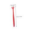 Didiseaon 4pcs Training Toothbrush for Boy Girl Soft Bristle Three-Sided Design Anti-Slip Grip Gentle Gum Protection for Boy Girl and Toddlers Yellow Green Blue Red view 2