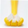 Didiseaon 4pcs Training Toothbrush for Boy Girl Soft Bristle Three-Sided Design Anti-Slip Grip Gentle Gum Protection for Boy Girl and Toddlers Yellow Green Blue Red view 4