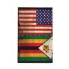 USA America Zimbabwean Flag Premium Waffle Kitchen Towel Absorbent, Durable & Stylish Dish Towels for Drying Dishes Quick Drying Kitchen Towels Dish Rags 26 X 16 Inches view 1
