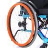 12,22in,20/22/24Inch Wheelchair Push Rim Covers 1 Pair Silicone Wheelchair Hand Push Cover Non-Slip Hand Push Cover Improve Grip and Traction, Easy to Take of and Clean view 1