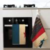 Funny Half America Flag and Panama Flag Premium Waffle Kitchen Towel Absorbent, Durable & Stylish Dish Towels for Drying Dishes Quick Drying Kitchen Towels Dish Rags 26 X 16 Inches view 4