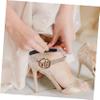 Didiseaon Ankle Strap Shoes for Women Elastic Shoe Laces High Heels Replaceable Comfortable Fit for Dance view 4