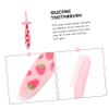 Didiseaon Lovely Boy Girl Toothbrush Convenient U-Shaped Design for Oral Care Lightweight and Durable Toothbrush for Home and Travel Use view 2