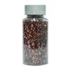 Confect Chocolate Sprinkle Mix with Bronze Pearls | Fusion Decorative Cake Topping for Cupcakes, Cookies & Desserts Edible Confetti Sprinkle Decoration | Vegan, Gluten-Free, Nut-Free, Soy-Free, Dairy-Free, Palm Oil-Free- 4.2 Oz view 2