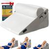 10-in-1 Adjustable Design 3PCS Wedge Pillow for Sleep Apnea, Wedge Pillow for Acid Reflux Relief, Orthopedic Headboard Bed Wedge Pillow for Sleeping, Neck & Back Support for Snoring and Reading view 1