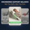 10-in-1 Adjustable Design 3PCS Wedge Pillow for Sleep Apnea, Wedge Pillow for Acid Reflux Relief, Orthopedic Headboard Bed Wedge Pillow for Sleeping, Neck & Back Support for Snoring and Reading view 3
