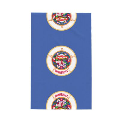 AOLXDE Minnesota State Flag Print Waffle Weave Kitchen Dish Towels Super Absorbent Towels for Kitchen Cleaning