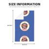 AOLXDE Minnesota State Flag Print Waffle Weave Kitchen Dish Towels Super Absorbent Towels for Kitchen Cleaning view 2