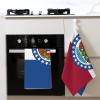 AOLXDE Missouri State Flag Print Waffle Weave Kitchen Dish Towels Super Absorbent Towels for Kitchen Cleaning view 4