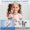 EASICUTI Extra Soft Toddler Toothbrushes 8 Pack, Space Style Kids Toothbrushes for Ages 2-12 Years, Baby Toothbrush 12 Months and up, Childrens Toothbrush Help Remove Plaque and Stains-Blue, White view 4