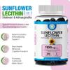 Sunflower Lecithin Shatavari & Ashwagandha 1100mg, Support Milk Flow, 100CT view 3