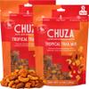 CHUZA Tropical Spicy Trail Mix (4 oz. Pack of 2) Mexican Snacks Style Sweet Chili Nuts & Dried Fruit, Spicy Nuts, Pineapple, Peanuts, Almonds, Corn Nuts, Cashews, Chili Seasoning, Snack Mix view 1