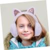 EUVAROMEX Adorable Cat Ear Plush Winter Stylish Ear Protection Cover for Outdoor Activities Warm Ear Covers for Cold Weather Cozy Ear Protectors/2818 view 4