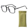 SAMDAKAL Reading Glasses for Office Women Anti Blue Lightweight Computer Glasses Wide Angle Portable Design with Case view 1