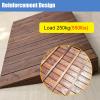 BABYCE Portable Driveway Ramp Wooden Transition Ramp for Doorway 4 5 6 7 8 10 Inch Rise, Heavy Duty Barrier-Free Non Slip Threshold Ramp for Seniors Disabled Pets(80x60x13cm/31.5x23.6x5in) view 3