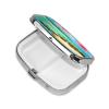 The Square Mini Medicine Box is Suitable for Putting in Pockets or Wallets. It is Easy to Open and Practical.Caribbean Scenery view 2