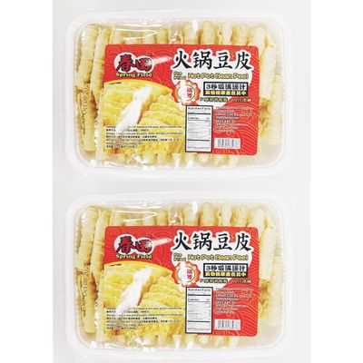Pre-Fried Hot Pot Bean Peel,6.35 Oz, 2 Pack