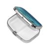 The Square Mini Medicine Box is Suitable for Putting in Pockets or Wallets. It is Easy to Open and Practical.The Deep Ocean view 2