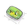The Square Mini Medicine Box is Suitable for Putting in Pockets or Wallets. It is Easy to Open and Practical.Green Duck view 3