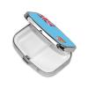 The Square Mini Medicine Box is Suitable for Putting in Pockets or Wallets. It is Easy to Open and Practical.Fiji Flag view 2