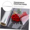 Veemoon Classic Cellophane Wrap 1 Roll for Flower Bouquets Wrapping Party Favors Craft Tissue Paper view 3