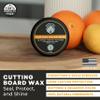 Rhino Wax Cutting Board Wax 4 oz - Food-Safe Conditioner (NO Mineral Oil) view 4