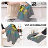 Bahamian Flag and Rose Premium Waffle Kitchen Towel Absorbent, Durable & Stylish Dish Towels for Drying Dishes Quick Drying Kitchen Towels Dish Rags 26 X 16 Inches view 3