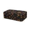 LedBack Knee Scooter Pad Cover Soft Cushion for Knee Roller Replaceable Cover Brown Dog Paws Print Knee Scooter Protective Pad with Elastic Band view 2