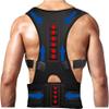 Magnetic Therapy Back Brace Posture Corrector Men's Women's Fully Adjustable Full Back Support Brace Shoulder Lumbar Support Relieves Neck, Back And Spine Pain(Large) view 1