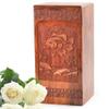 SUBSH Aquaria Large 11.25 Inch Clear Cremation Urn - Wooden Urns for Human Ashes Adult Female - Pack of 1 with 240 Cubic Inches view 1