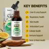 Liposomal Liquid NAC Drops, NAC Supplement N-Acetyl Cysteine, NAC 600 mg with Milk Thistle & Quercetin for Adults & Kids, Liver & Lung, Immune & Antioxidant Support, Skin & Cellular Health, 2 Fl Oz view 2