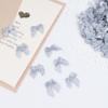 Loomesh Grey Mini Bows 1 Small Ribbon Bows for Cake Treats Premade Satin Hair Bow for Crafts Gift Wrapping Sewing Balloons Party Decoration 100PCS view 4