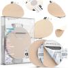 20pcs Adhesive Patches for Libre 3 Waterproof,Sensor Covers for CGM,Pre-Cut Backing with Easy-peel Tab for 10-14 DaysFull Cover No Glue in Center (Nude, 20pcs) view 1