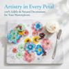 Set of 55 Edible Flowers & Butterflies Cupcake Toppers Wedding Cake Party Food Decoration Mixed Size & Colour for Anniversary (Flower Butterfly) view 4