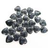 100pcs Natural ShimmerStone Heart Gemstone for Home Decor 20x6mm view 3