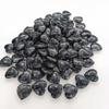 100pcs Natural ShimmerStone Heart Gemstone for Home Decor 20x6mm view 4