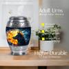 LEXFAY Wolf Funeral Urns for Women - 3 Inch,1 Pc - Small Urns for Human Ashes Keepsake Male view 4