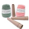 EUVAROMEX 6 Pcs Wool Paper Tube Core Pagoda Paper Tube, Winding Wool Paper Tube Core Accessories Textile, Winding Tube Kitting Weave Tube Yarn Organizer Storage Weave Tube /2618 view 1