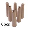 EUVAROMEX 6 Pcs Wool Paper Tube Core Pagoda Paper Tube, Winding Wool Paper Tube Core Accessories Textile, Winding Tube Kitting Weave Tube Yarn Organizer Storage Weave Tube /2618 view 3
