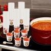 400 Pcs Chili Cook off Decorations Chili Cook off Supplies Include 200 Disposable Sample Tasting Paper Cups and 200 Wooden Spoons for Chili Cook off Bowls Chili Tasting Cups Chili Cook off Cups(4.5oz) view 2