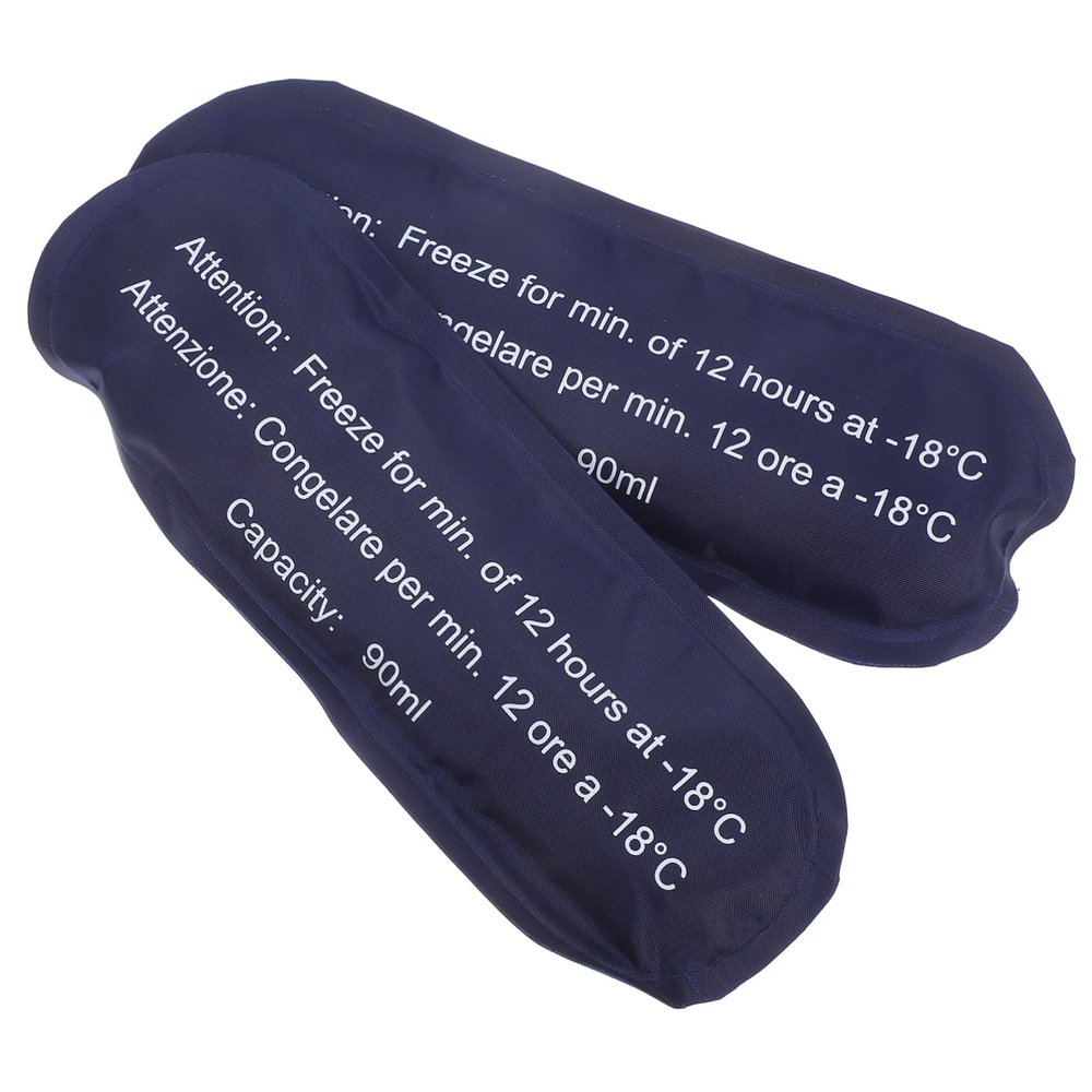 minkissy Packs 2PCS Reusable Cold Packs for Medication Storage Color for Travel Headaches and Daily Use