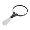 Baluue Led Lighted Magnifier for Elderly Handheld Reading Magnifying Glass for Books Jewelry Coins view 1