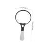 Baluue Led Lighted Magnifier for Elderly Handheld Reading Magnifying Glass for Books Jewelry Coins view 2