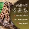Worldwide Botanicals Organic Carob Powder, Medium Roast 1 lb Caffeine Free Cocoa Alternative Low Fat Super Food with Natural Sweetness Gluten Free, Kosher, 16 ounces, Pack of 2 view 4
