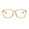 Xrpin Oversize Distance Glasses for Men Women Fashion Myopia Nearsighted Glasses (Orange, -3.50, Diopters) view 2