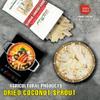 DRIED COCONUT SPROUT 5.29 Oz (150g) VIETFARMFOOD: Dried agricultural products with pure natural flavor. Used as cooking ingredients to prepare delicious, nutritious dishes, suitable for vegetarians view 3