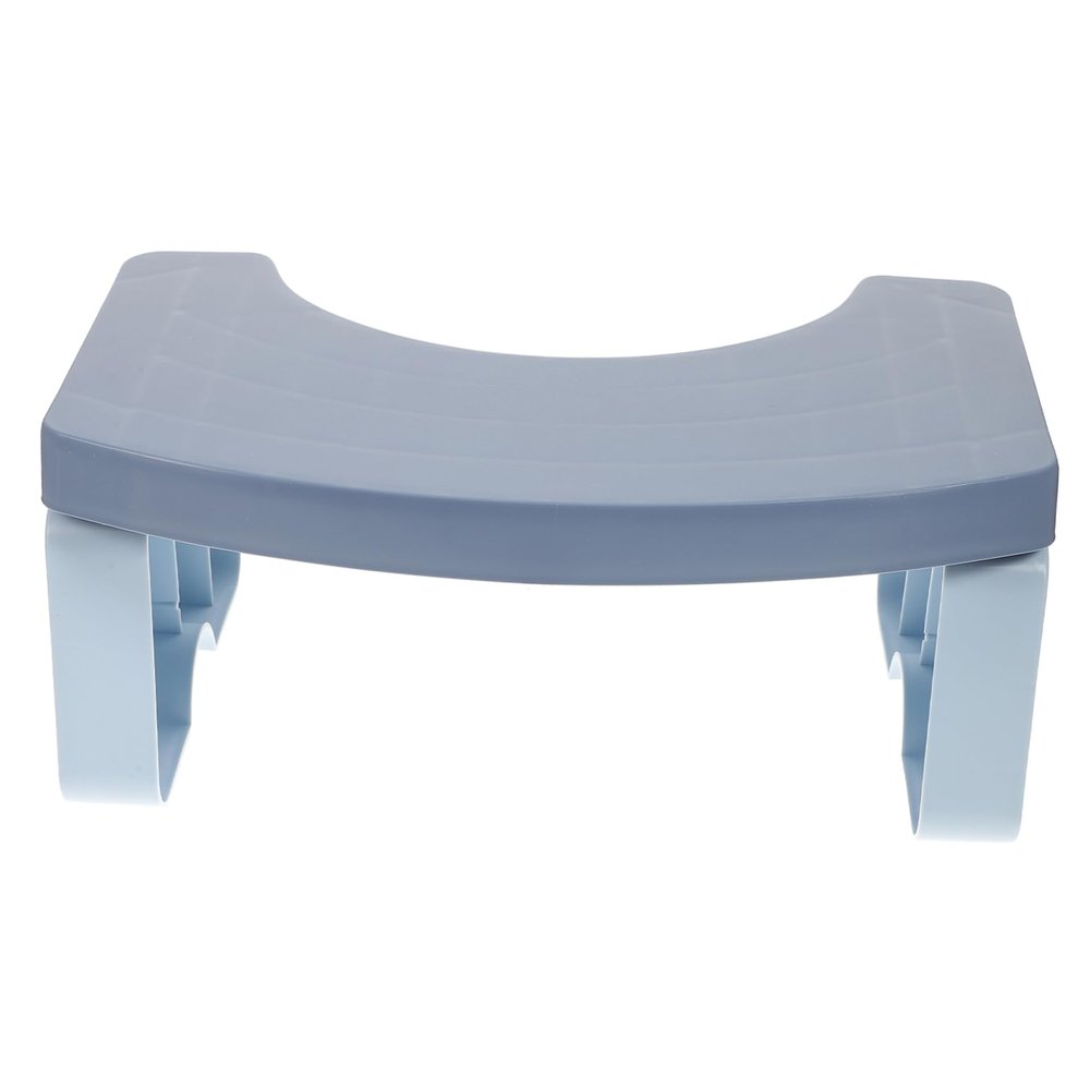 SHOWERORO Booster Stool Toilet Stepping Stool Home Bathroom Chair Sturdy Foot Support Safe for Boys and Girls Random Color