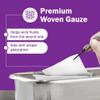 2x2 Gauze Pads Non Sterile - 2 Pack with 400 Gauze Pads for Medical Facilities, Wound Care, and First Aid - 8 Ply view 4