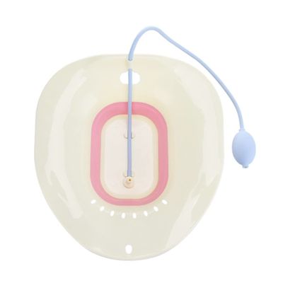 Nirelief Toilet Sitz Bath Foldable Travel Portable Pregnant Women Hemorrhoids Bidet Basin Sitz Bath Over The Toilet Hemorrhoids Hip