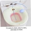 Nirelief Toilet Sitz Bath Foldable Travel Portable Pregnant Women Hemorrhoids Bidet Basin Sitz Bath Over The Toilet Hemorrhoids Hip view 2